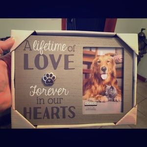 Dog memorial photo framed 🐾